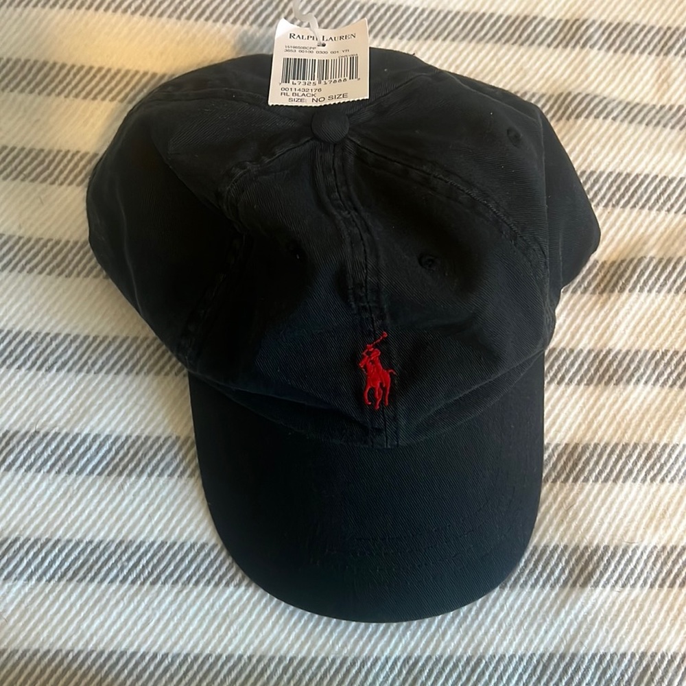 Light Black Polo Hat
